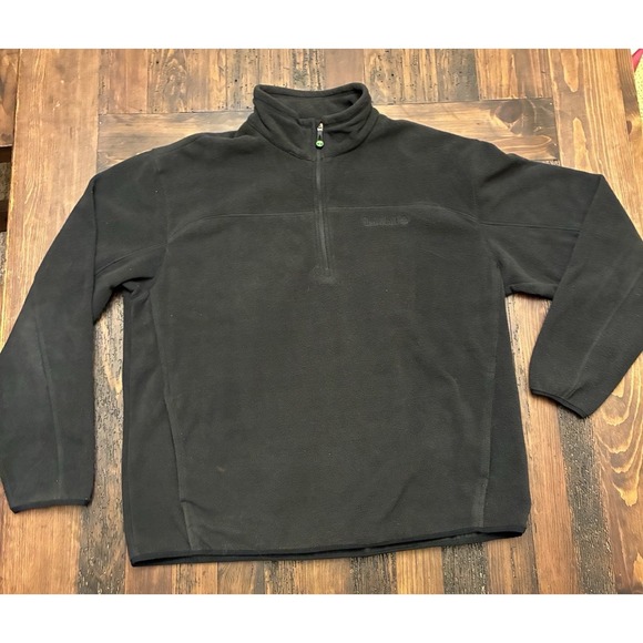 Timberland Other - Black Timberland 3/4 Zip Pullover Sweater Men XXL Outdoor Fleece Streetwear Fall